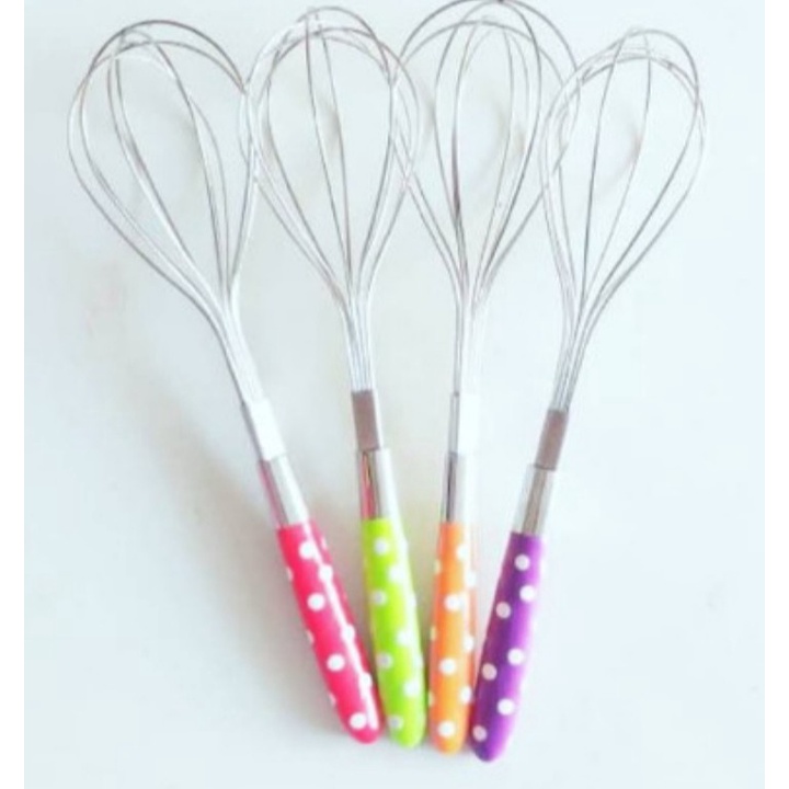 Kocokan telur polkadot kocokan mixer kue manual