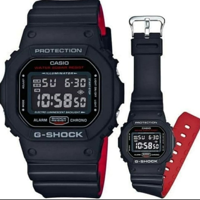 Jam Tangan Original BM Merek GShock Type DW5600 DW 5600 Rubber