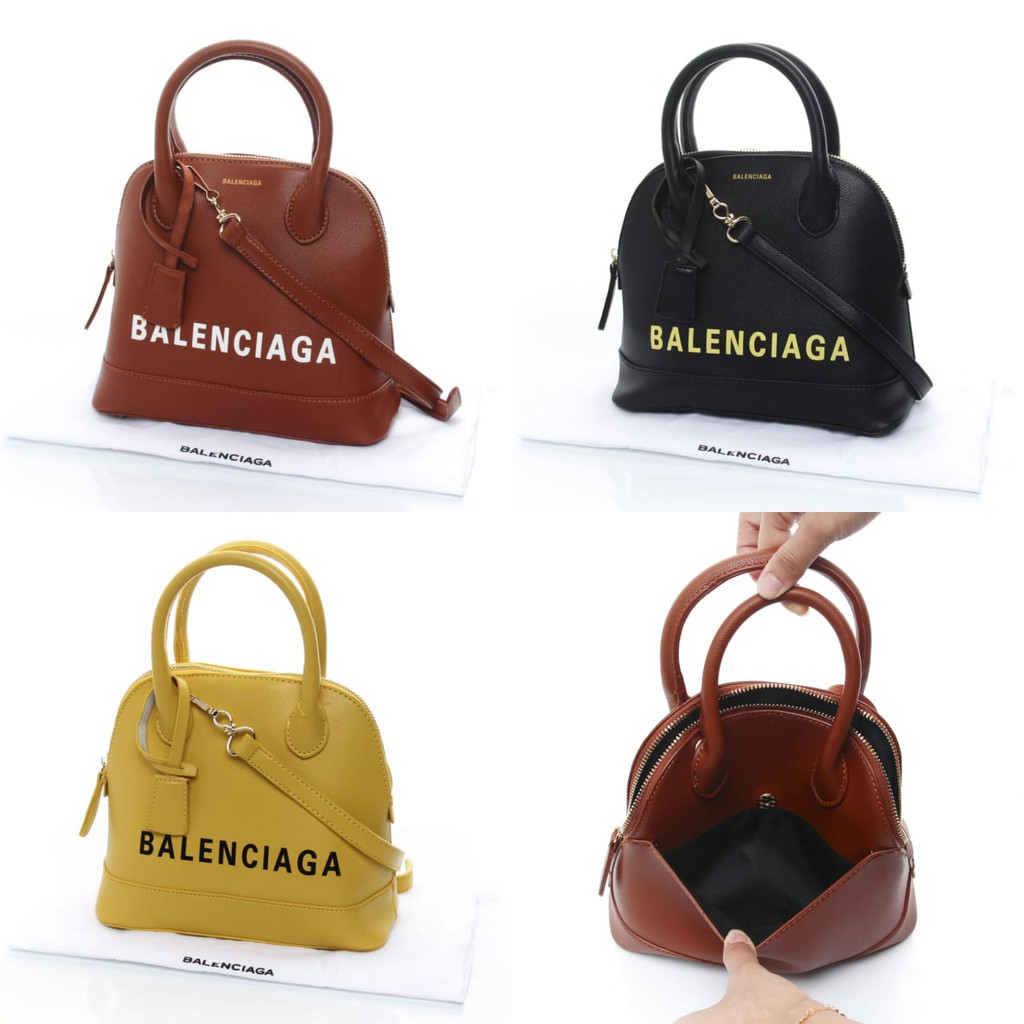 Supplier Tas Branded Tas Balenciaga Ville Logo Top Handle Small Seprem B98-1