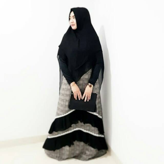 Gamis Syari Chyntia Boite by Jawhara Syari