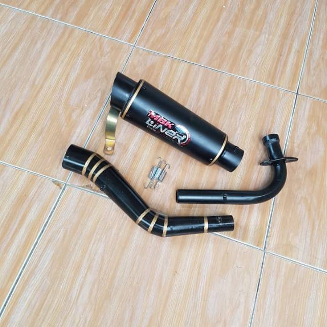 KNALPOT MIO M3 PRO LINER BLACK DOV