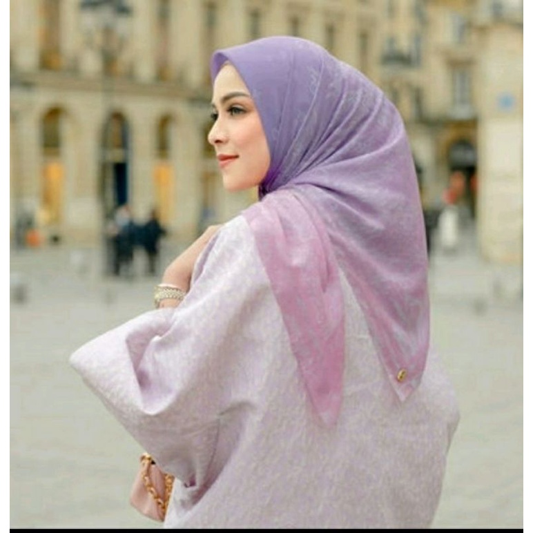 Buttonscarves Pinky Sky El Mar Minorca Voal regular square