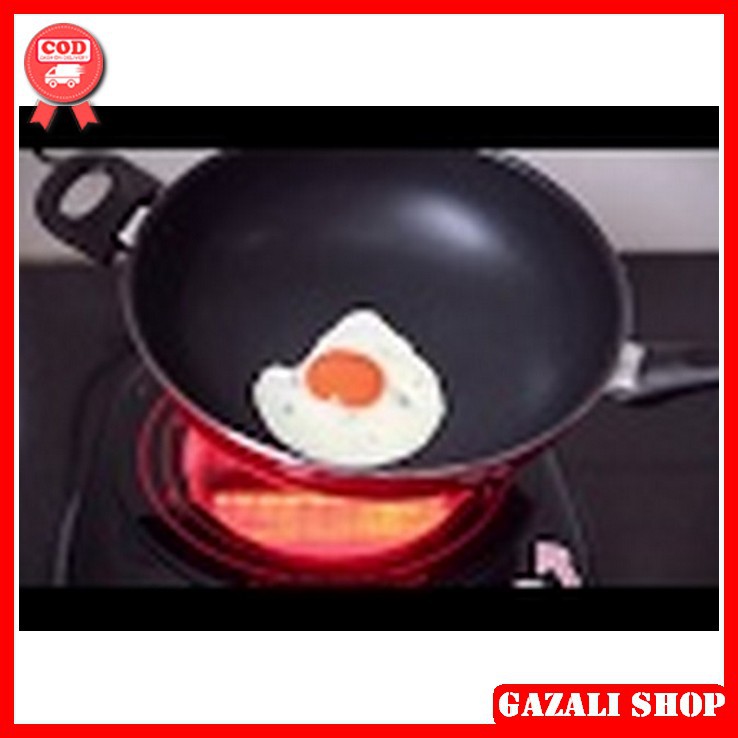 WAJAN & PANCI TEFLON KERAMIK SET 28CM ANTI LENGKET ELEGAN MURAH BERKUALITAS COOKWARE SET ILUVA