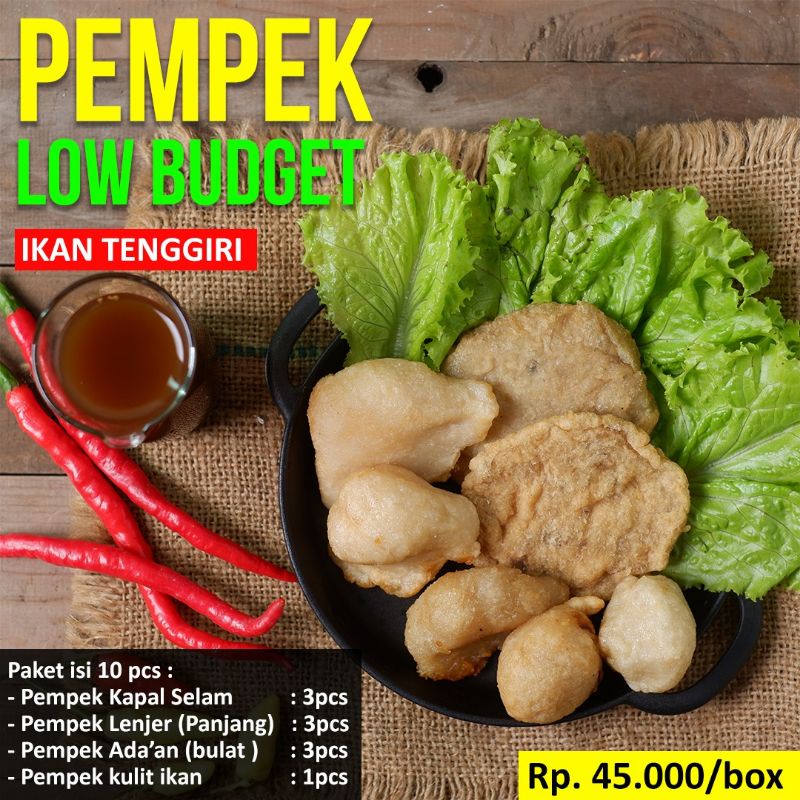 

Pempek Low Budget