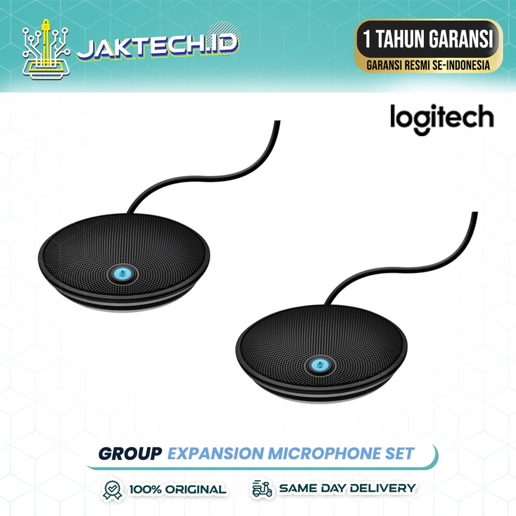 Logitech Group Expansion Mic For Bigger Meeting / GARANSI RESMI