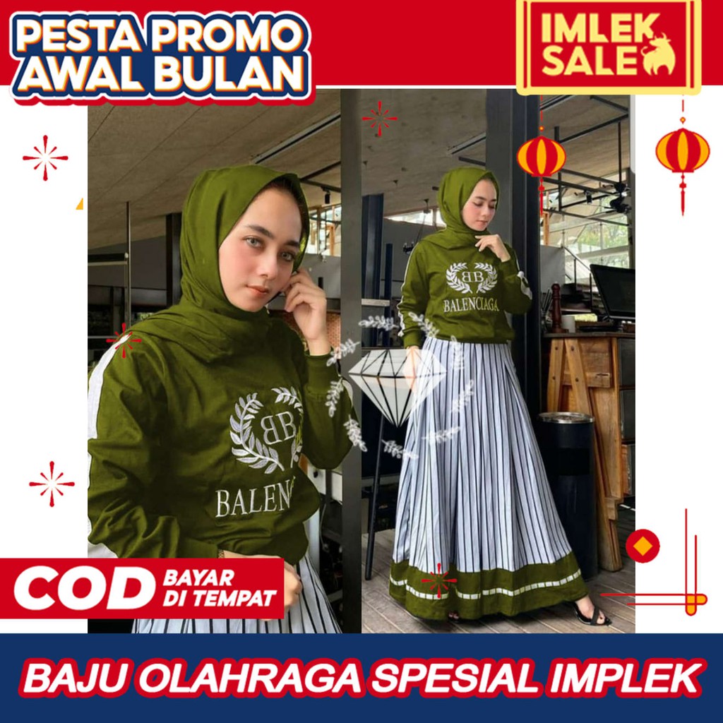 Beli Setelan Baju Olahraga Sepeda Stelan Muslim Olahraga Muslimah Baju Olahraga Wanita Ukuran Jumbo I 307 Seetracker Indonesia