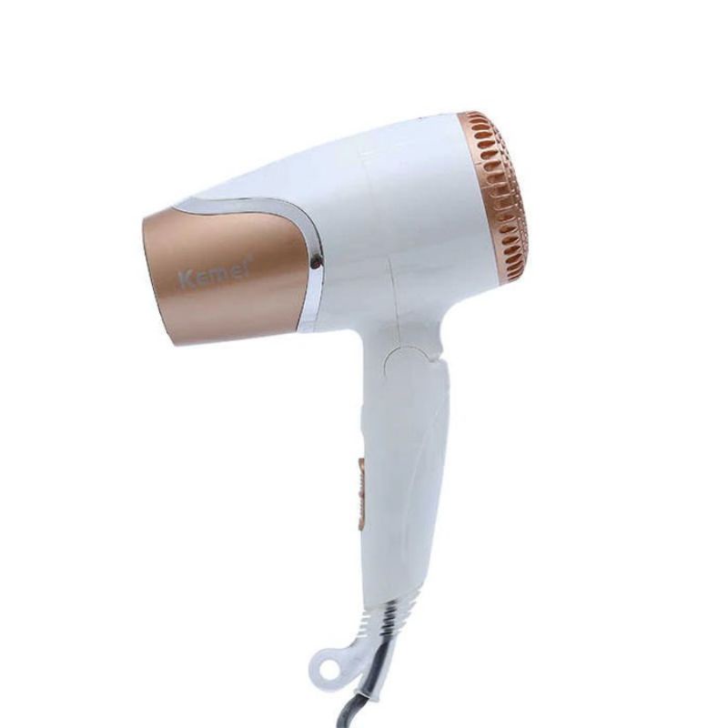 Hair Dryer Kemei KM-6832 / Alat Pengering Rambut Kemei KM 6832 (Bisa Dilipat) / Alat Pengering Rambut Lipat Termurah / Kemei KM 6832 Travel Hair Dryer Blow Lipat / Blow Mini Kecil / Alat Pengering Rambut Mini Kecil