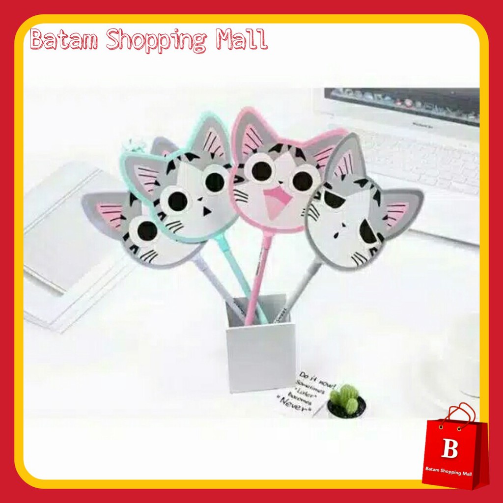 

PULPEN/PENA KIPAS KARAKTER KARTUN KUCING LUCU