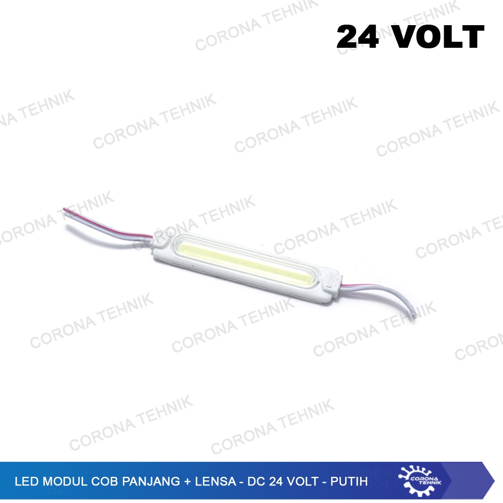 COB - Led Modul Panjang + Lensa - DC 24 Volt