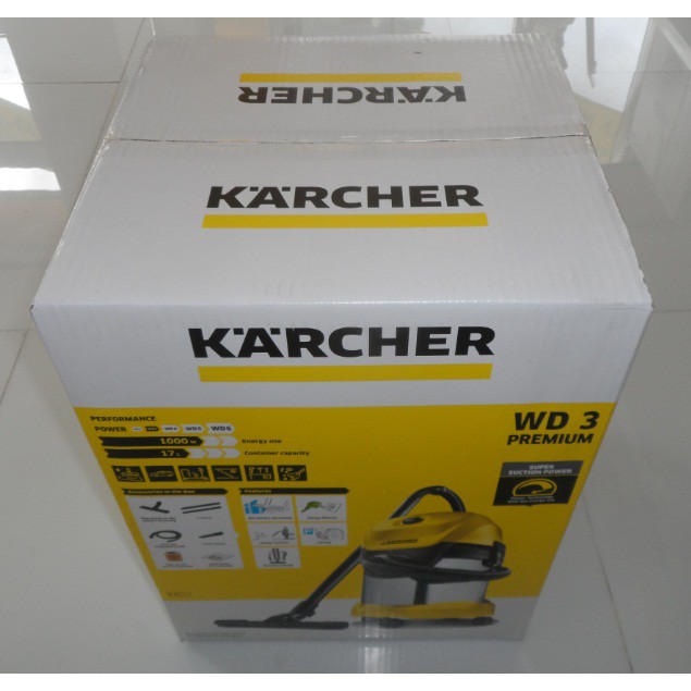 Karcher Wet and Dry Vacuum Cleaner MV 3 Premium / WD 3 Premium / MV3 P / WD3 P