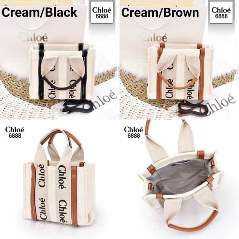 

tas mini CHLOE CANVAS Series ~ 6888 ~ ( Paperbag besar )