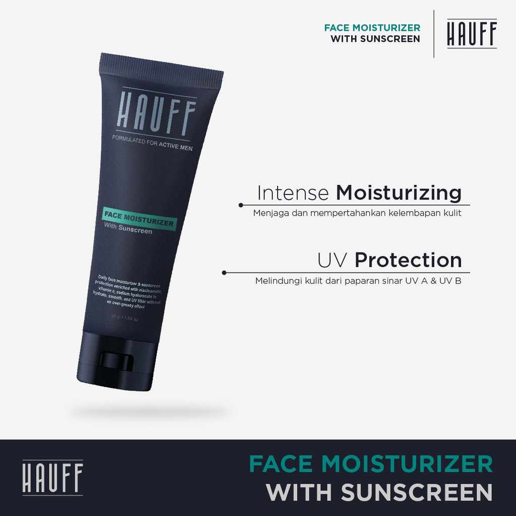 HAUFF Face Moisturizer with Sunscreen