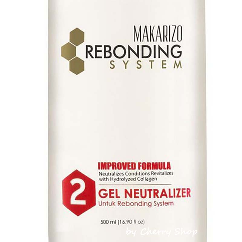 [500ML] [STEP 2] [NETRAL] Makarizo Professional Rebonding System Neutralizer Gel Bottle 500 mL | STEP 2