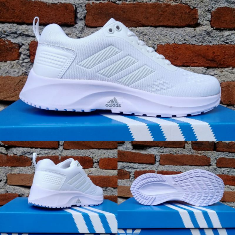 BAYARDITEMPAT Sepatu adidas zoom wanita putih laris olahraga sport joging senam zumba aerobik wanita