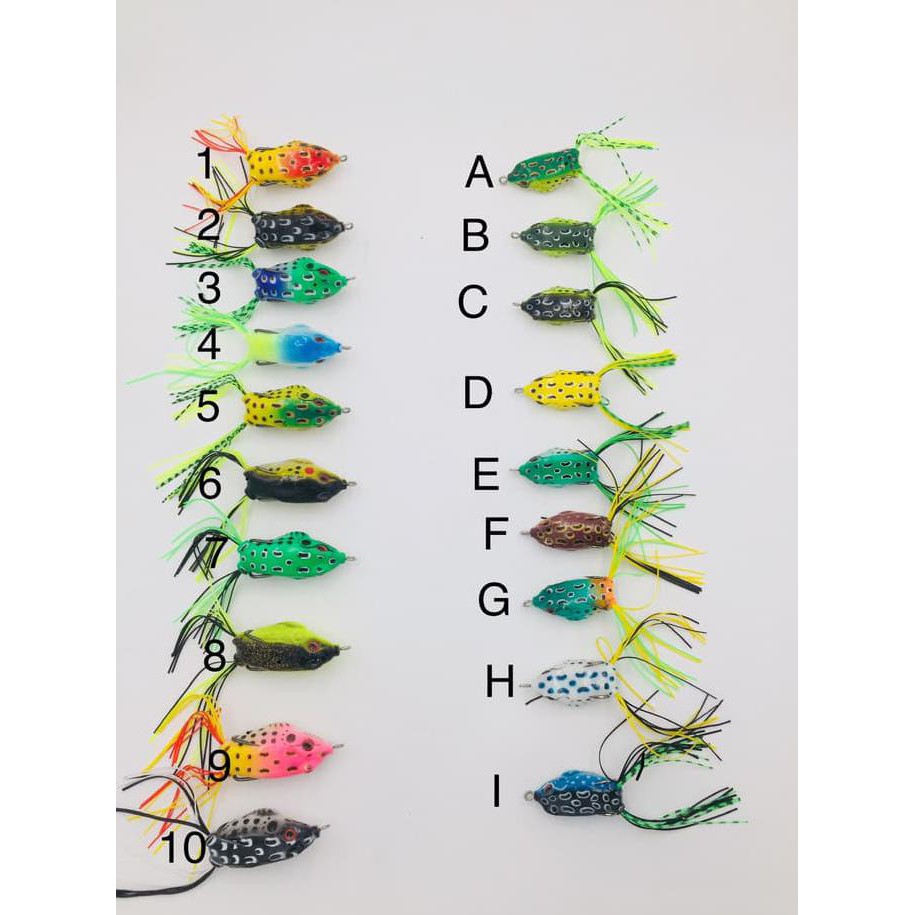 umpan Kodok kodokan (umpan gabus)/Soft Lure Frog Umpan pancing kodok