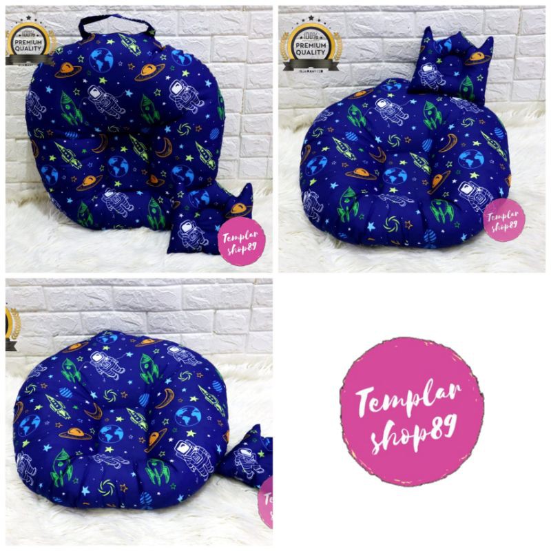 sofa bayi multifungsi free bantal mahkota dan tas mika