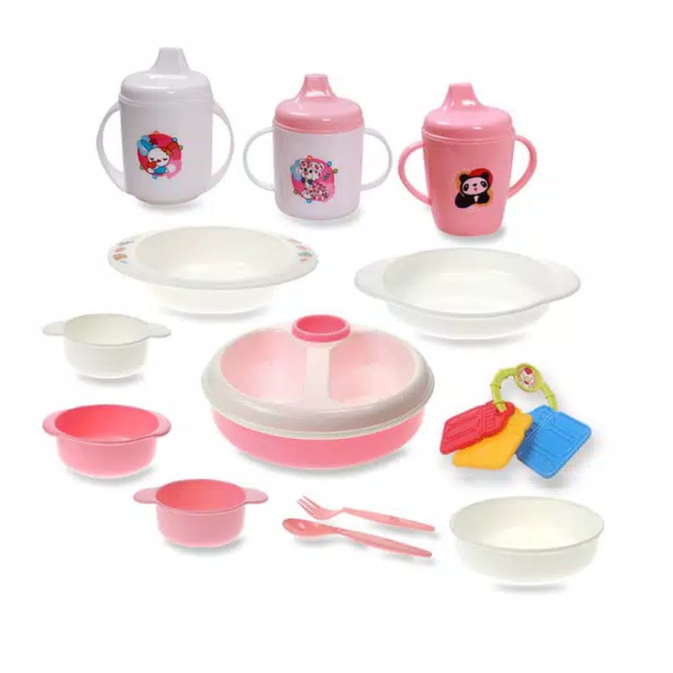 Lusty Bunny Feeding Set Parcel/alat makan lengkap