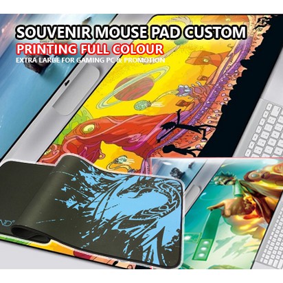 PRODUSEN MOUSE PAD KWALITAS IMPORT DESAIN BISA CUSTOM DI BANDUNG UNTUK BERAGAM EVENT PROMOSI ACARA