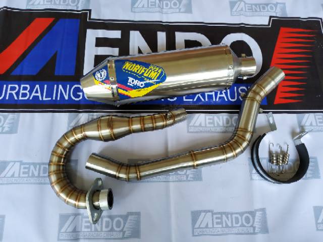 Knalpot Racing NORIFUMI TORC Klx 150 CRF150L D TRACKER-2