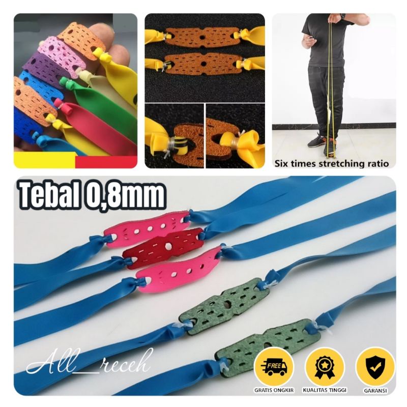 karet ketapel/flatband/slingshot rubber/ketapel/karet ketapel