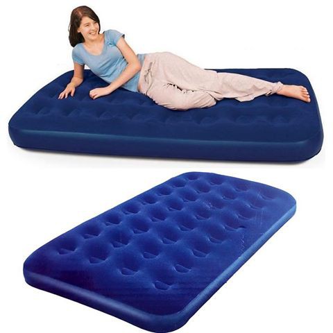Agen Bestway Flocked Air Bed Twin. Kasur Ranjang Angin Untuk Di Kamar 9jLwyqS66wQnr
