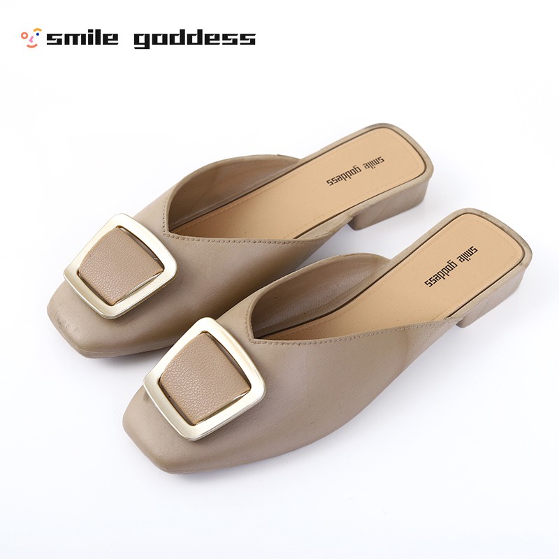 TASBLUE  Sandal wanita impor sandal wanita bermutu tinggi senyum dewi Ori nyaman S24