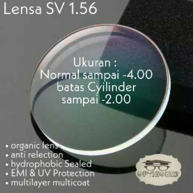 Lensa Antiradiasi FSV 1.56 UV 380nm