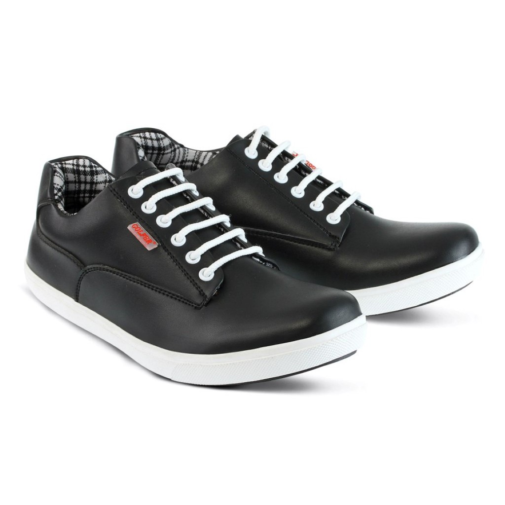 SEPATU SNEAKERS PRIA BLACK 39 sd 43 GF2606 GF