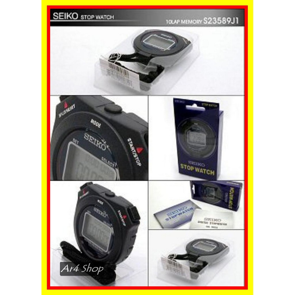 Stopwatch - Seiko - S23589P1