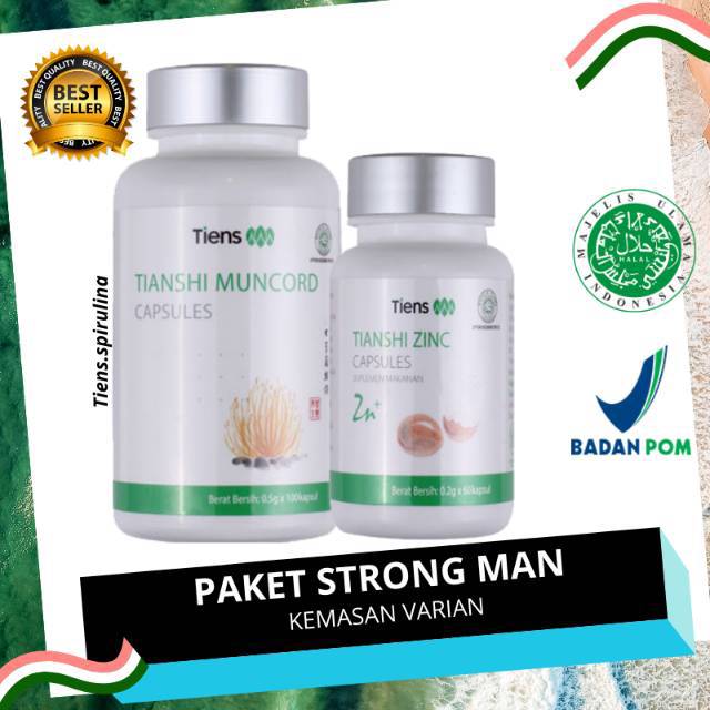Tiens/ Tianshi/ Obat Kuat/ Stamina Pria Herbal Alami / Original