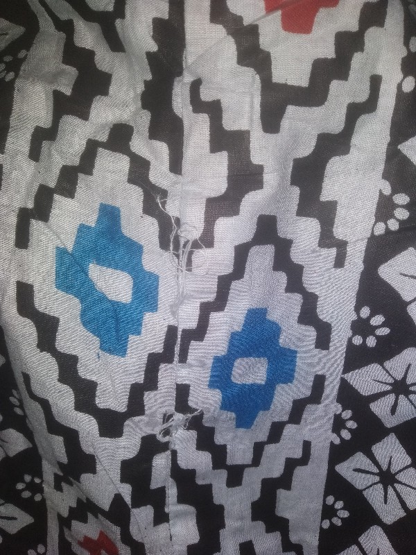 Tunik Santika Songket Batik Etnik Midi Casual Seragam Muslim