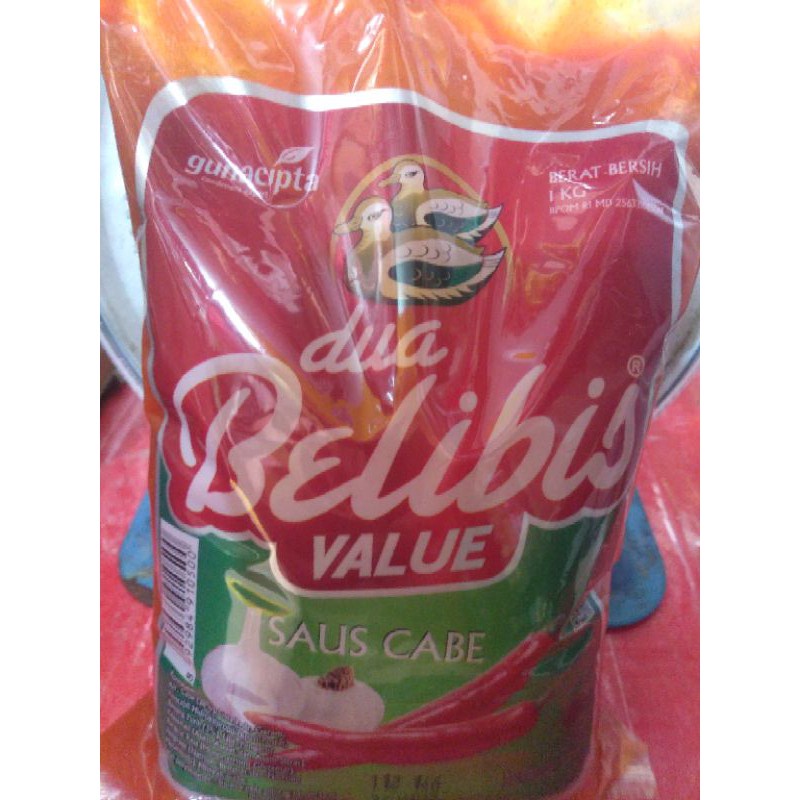 

saus cabe 2 belibis value 1kg BY MDS
