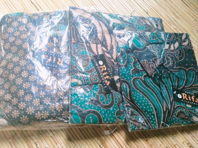 Batik Couple Keluarga Sania Ruffle Ori Ndoro Jowi Dnt Motif Terbaru