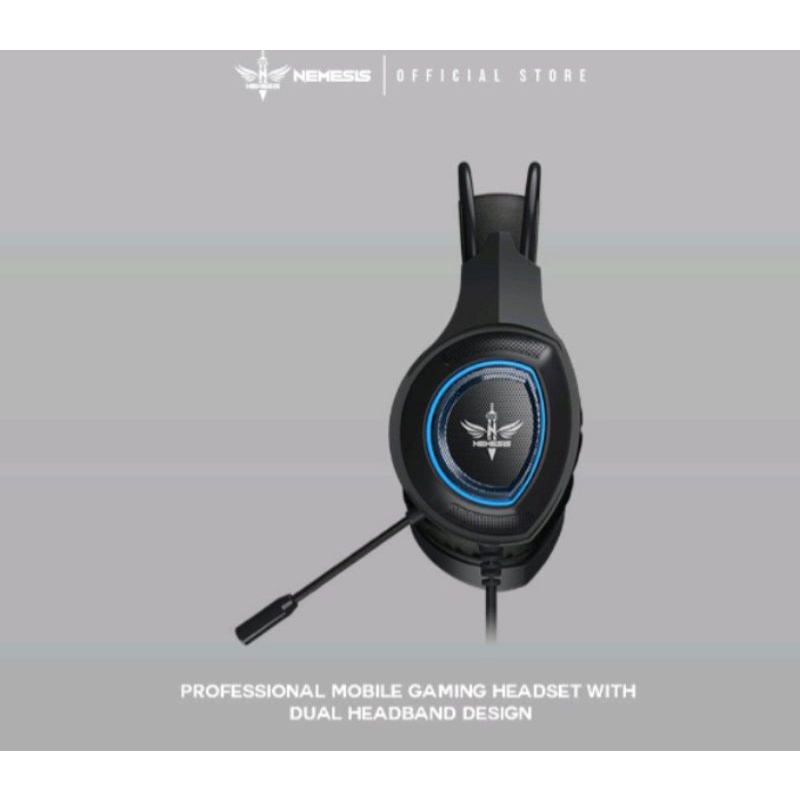 NYK Headset/Headphone Mobile Gaming HS-M01 JUGGER