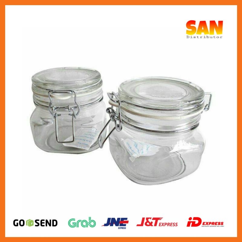 toples kaca pengait hermetico 0.5Liter