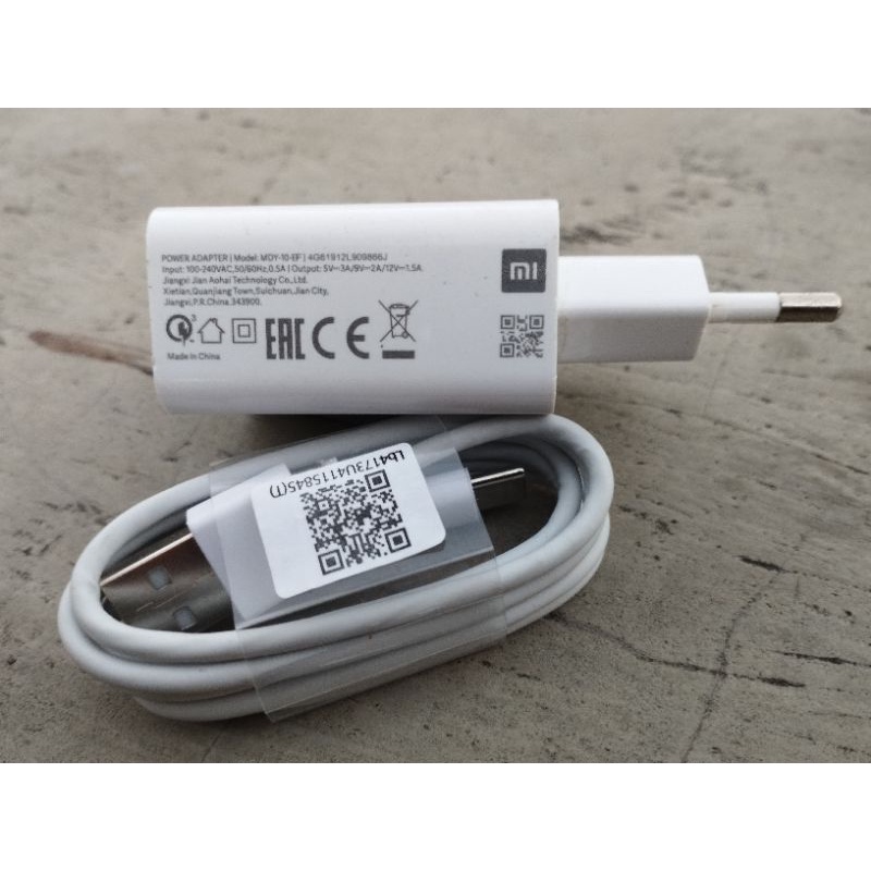 Charger Xiaomi 18watt Type C Original Hp
