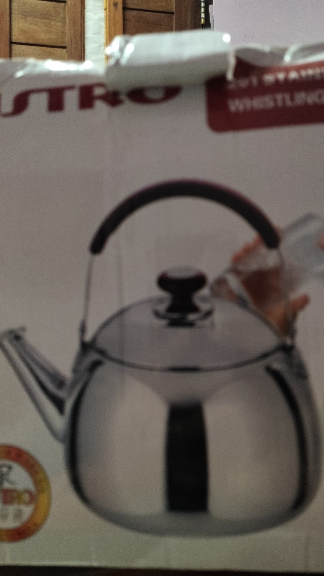 Teko Air Bisa Bunyi Stainless Steel Bahan Tebal/ Bistro Kettle Ma002