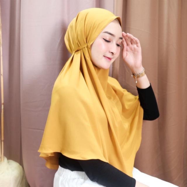 HIJAB BERGO MARYAM TALI POLOS MURAH/DIAMOND PREMIUM