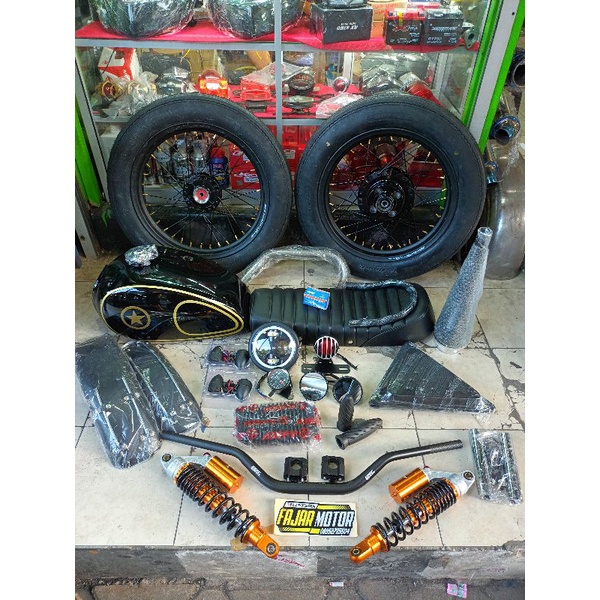 Paket Body Japstyle Komplit Tanpa Shock Depan