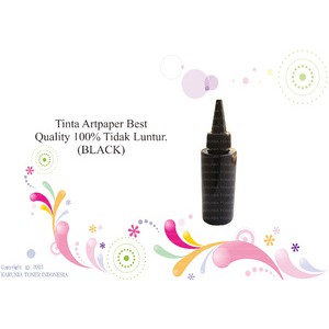 Tinta Artpaper Best Quality 100% Tidak Luntur. (BLACK)