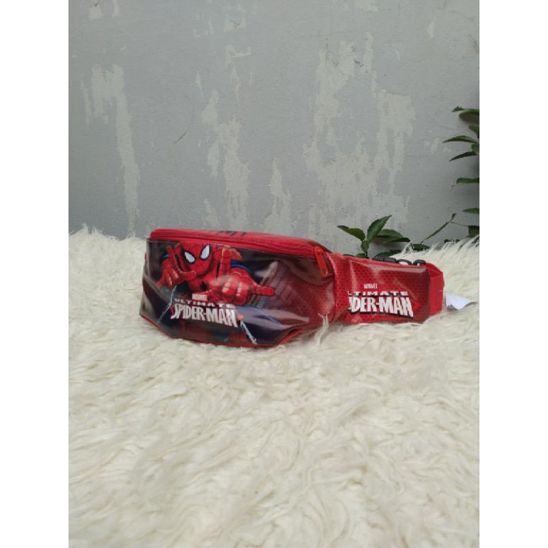 tas waistbag anak Spiderman