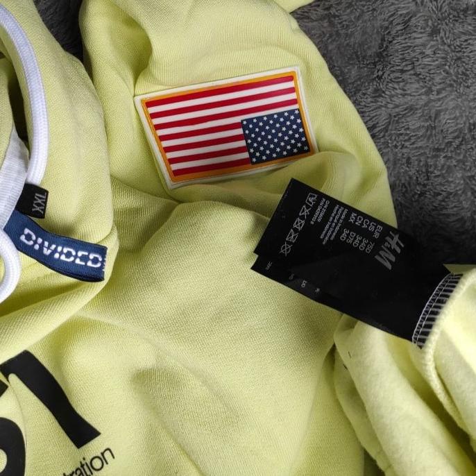 HOODIE HnM NASA USA LIGHT GREEN ORIGINAL - HOODIE H&M ORIGINAL BLANKID