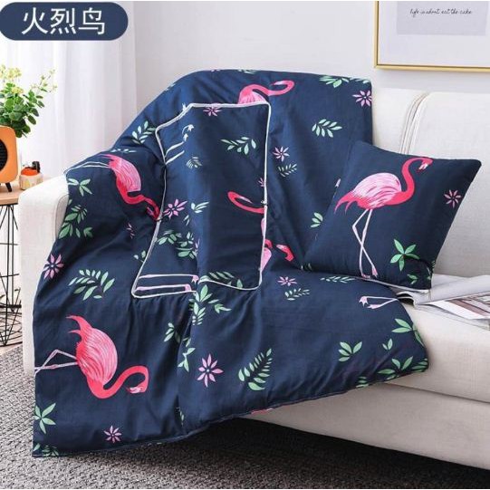 [ABJ] Balmut Bantal Selimut Motif Karakter