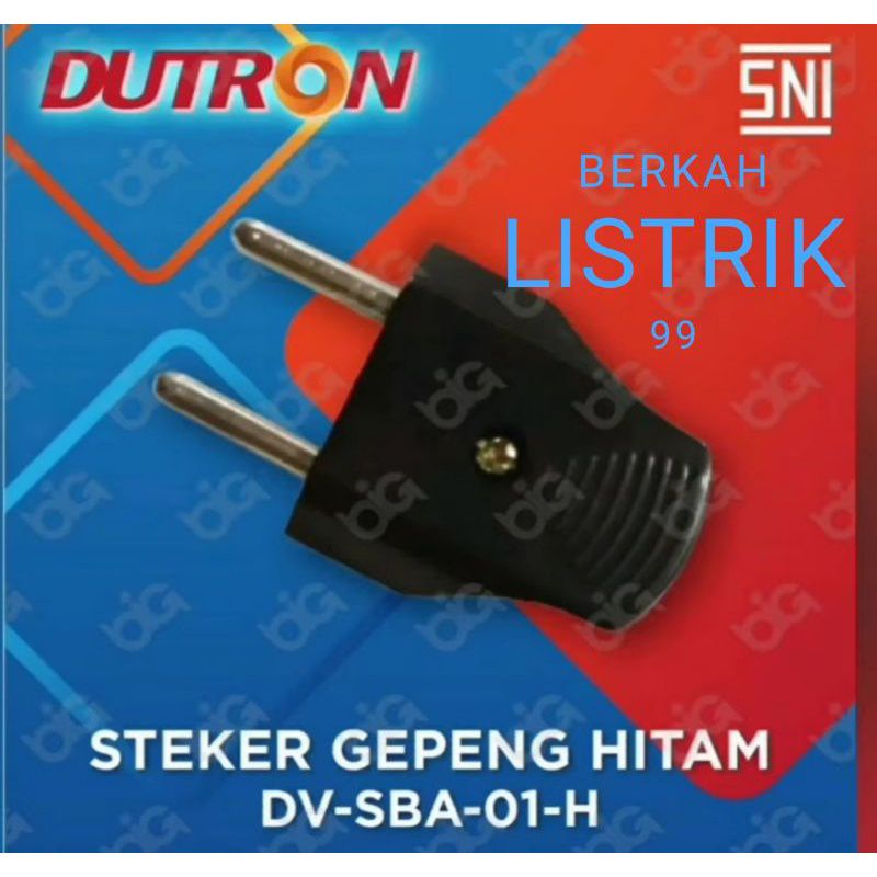 steker gepeng / steker dutron /steker hitam / steker murah / seteker cop listrik