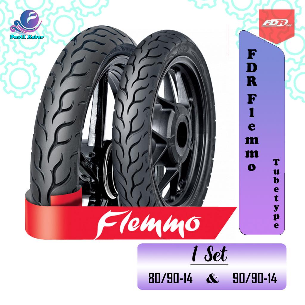 Ban FDR 80/90-14 & 90/90-14 Tubetype Paket Ban Luar Matic Vario, Bear, Mio, Xeon