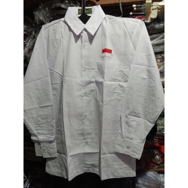 BAJU SEKOLAH/BAJU MERK KARMILA/BAJU PUTIH PANJANG/BAJU PUTIH KARMILA TANGAN PANJANG/BAJU PUTIH LENGAN PANJANG/BAJU PUTIH KARMILA/BAJU PUTIH SD/BAJU PUTIH SMP/SERAGAM SEKOLAH