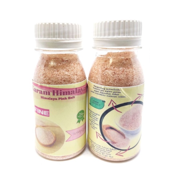 Garam Himalaya Pink Salt//Halus Organic Kemasan Premium 100gr