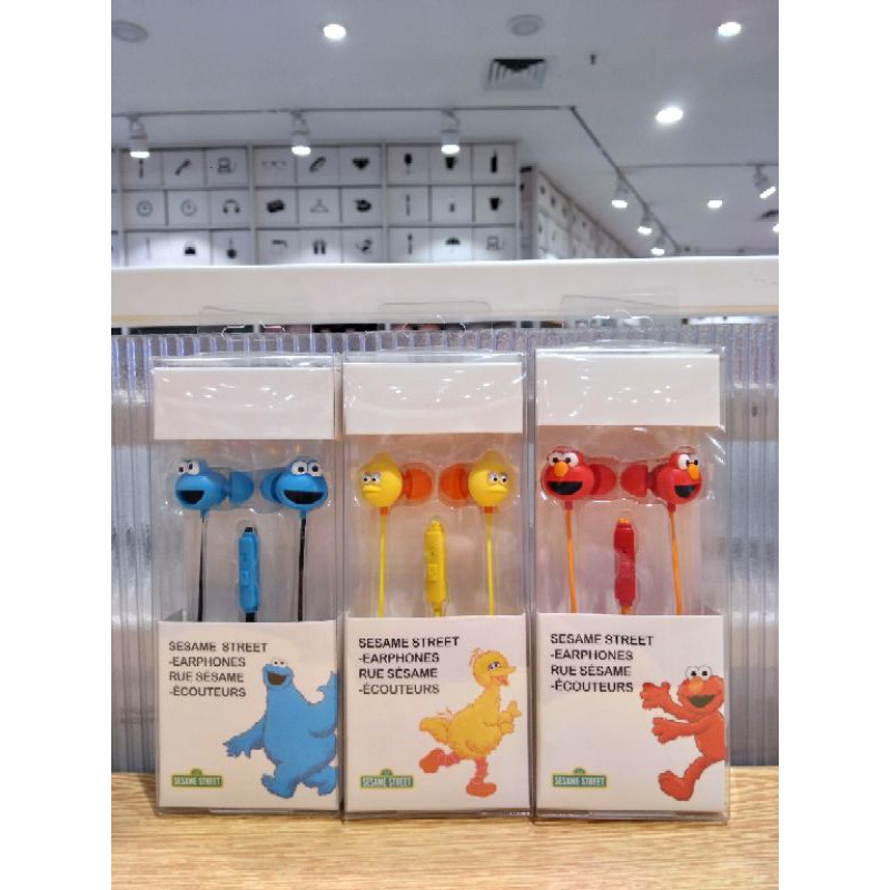 MINISO NEW ARRIVAL earphone sesame street