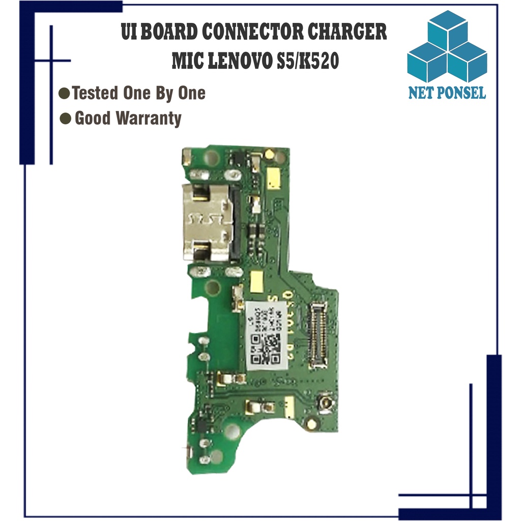 UI BOARD - CONNECTOR CHARGE - MIC LENOVO S5 - K520