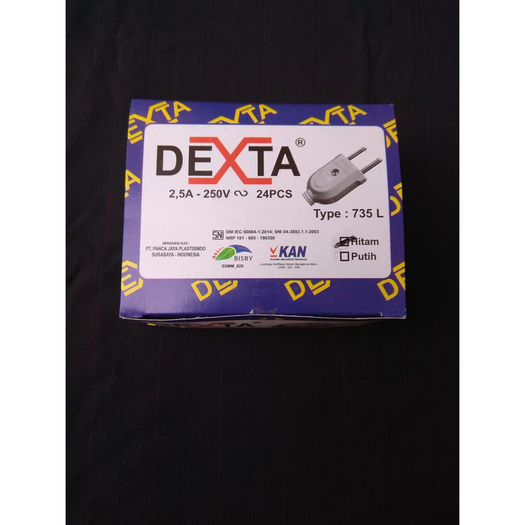 DEXTA Steker Gepeng Hitam